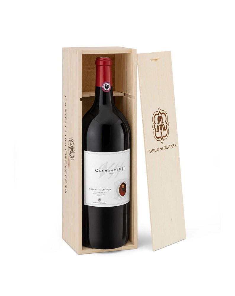 Chianti Classico D.O.C.G. Clemente VII 1500 ml con cassetta di legno