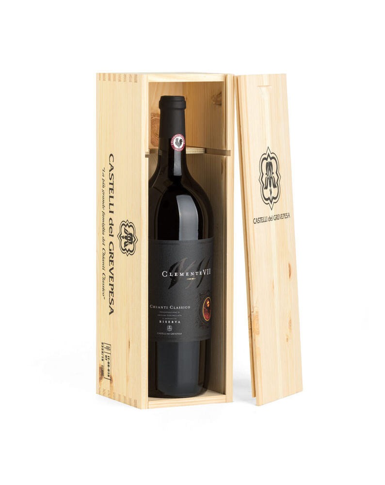 Chianti Classico D.O.C.G. Riserva Clemente VII 2015 1500 ml with wooden Box Chianti Classico D.O.C.G. Riserva Clemente VII 2015 1500 ml with wooden Box